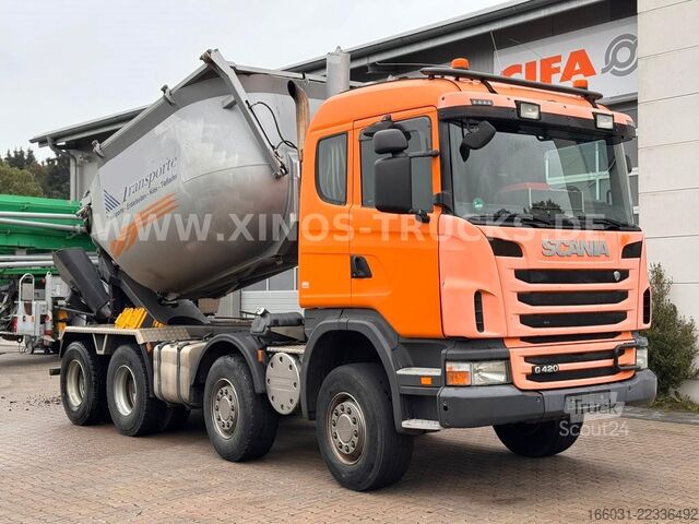 Billenő teherautó SCANIA G420 8X4 ASPHALTBIRNE- DE