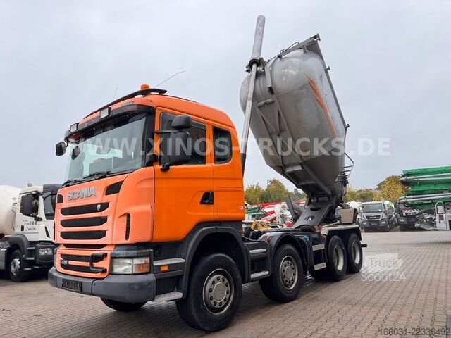 Billenő teherautó SCANIA G420 8X4 ASPHALTBIRNE- DE