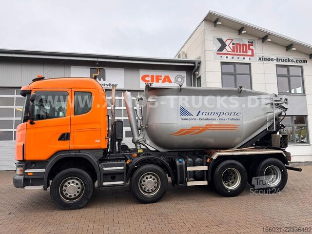Billenő teherautó SCANIA G420 8X4 ASPHALTBIRNE- DE