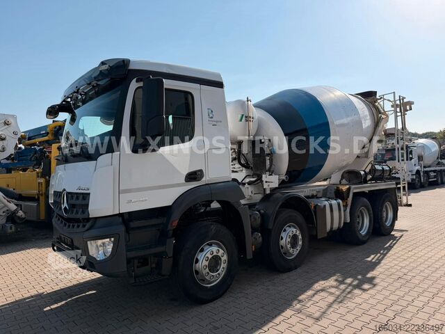 Miešačka betónu na podvozku MERCEDES-BENZ Arocs 3540 Stetter 9m³ Hardox