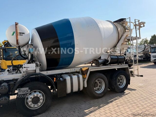 Miešačka betónu na podvozku MERCEDES-BENZ Arocs 3540 Stetter 9m³ Hardox