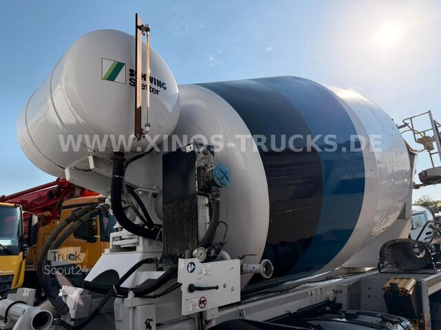 Miešačka betónu na podvozku MERCEDES-BENZ Arocs 3540 Stetter 9m³ Hardox