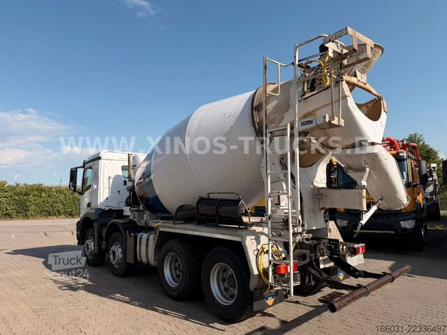Miešačka betónu na podvozku MERCEDES-BENZ Arocs 3540 Stetter 9m³ Hardox