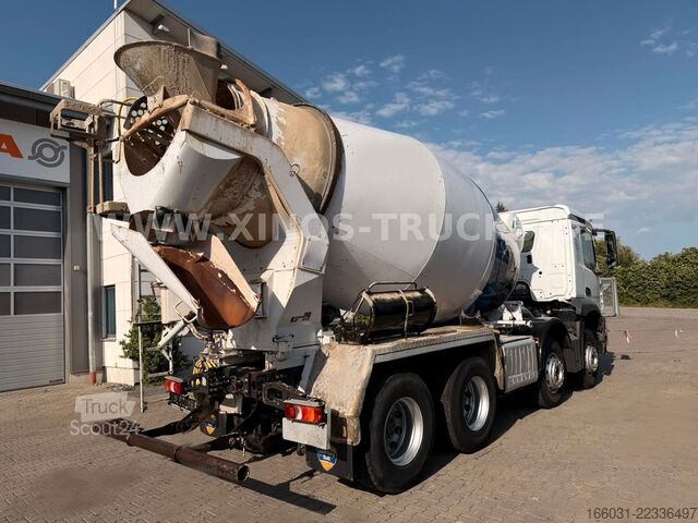 Miešačka betónu na podvozku MERCEDES-BENZ Arocs 3540 Stetter 9m³ Hardox