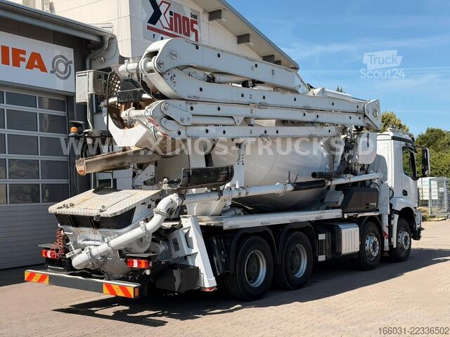 Betonszivattyús teherautó MERCEDES-BENZ Arocs 4143 8X4 CIFA MK32L + 9m³ Pumi 1037h!