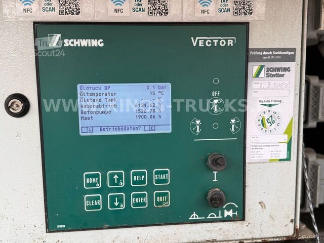 Autobetoniera cu pompă MAN TGS 26.360 SCHWING KVM S24X - DE - TOP condition