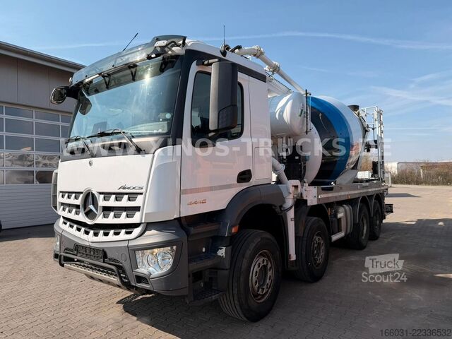 Betonszivattyús teherautó MERCEDES-BENZ Arocs 4445 Schwing FBP 27M - 7M3 Mischer German