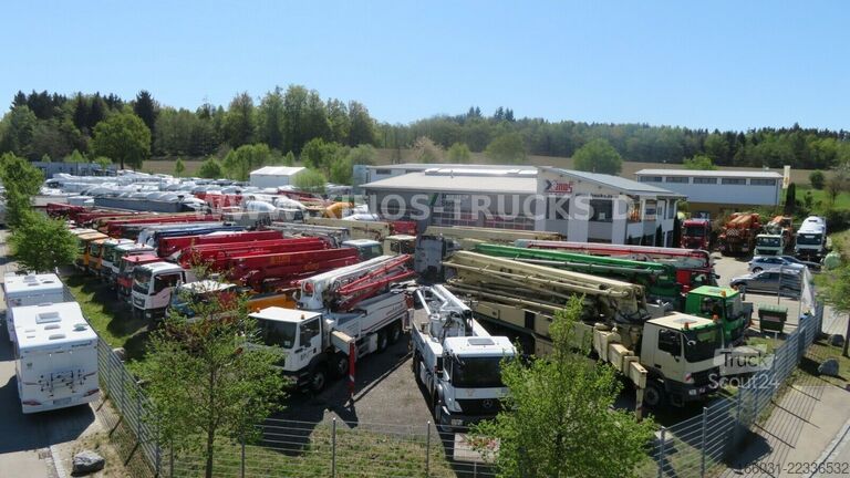 Betonszivattyús teherautó MERCEDES-BENZ Arocs 4445 Schwing FBP 27M - 7M3 Mischer German