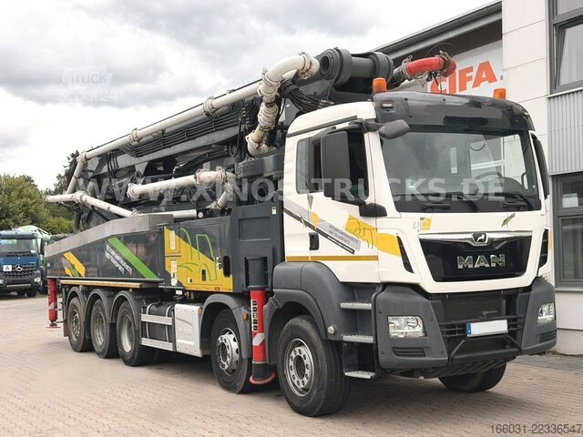 Автобетононасос MAN 51.510 BETONSTAR 58M/7RZ 160M3/H German pump
