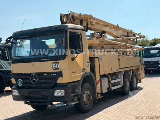 Tovornjak s črpalko za beton MERCEDES-BENZ Actros 3341K 6X4 Putzmeister BSF 36M/4