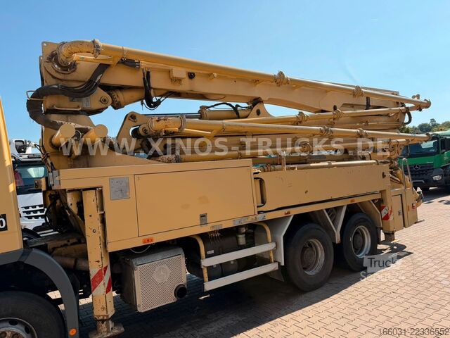 Tovornjak s črpalko za beton MERCEDES-BENZ Actros 3341K 6X4 Putzmeister BSF 36M/4