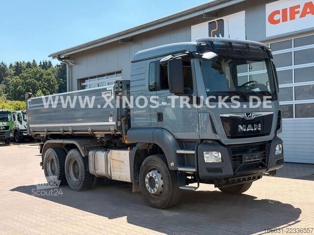 Autocamion basculant tridirecțional MAN TGS 26.460 6X4 Dautel DSK - German