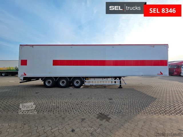 Puspriekabė su judančiomis grindimis STAS S3000ZX