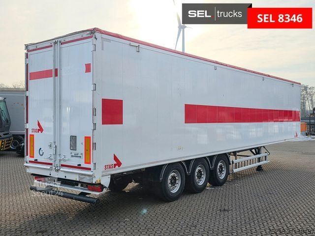 Puspriekabė su judančiomis grindimis STAS S3000ZX