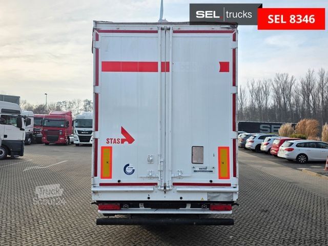 Puspriekabė su judančiomis grindimis STAS S3000ZX