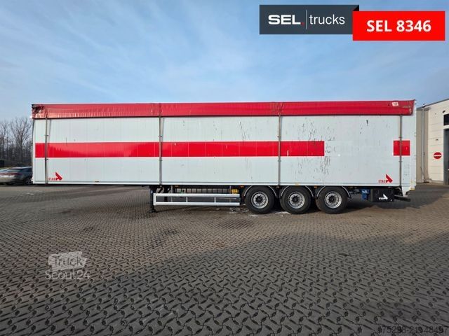 Puspriekabė su judančiomis grindimis STAS S3000ZX