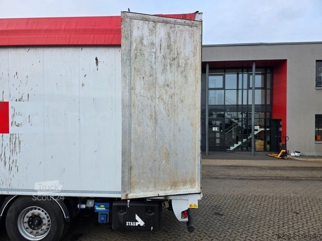 Puspriekabė su judančiomis grindimis STAS S3000ZX