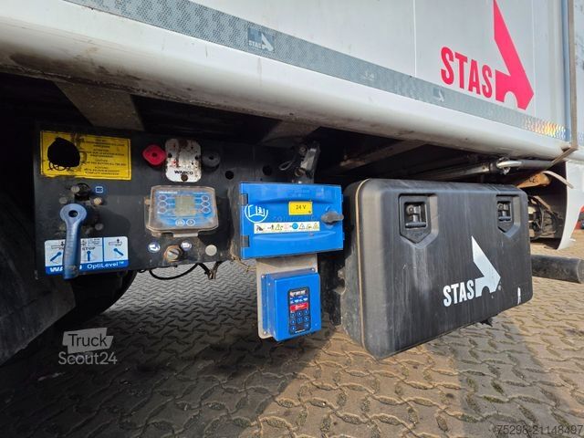 Puspriekabė su judančiomis grindimis STAS S3000ZX