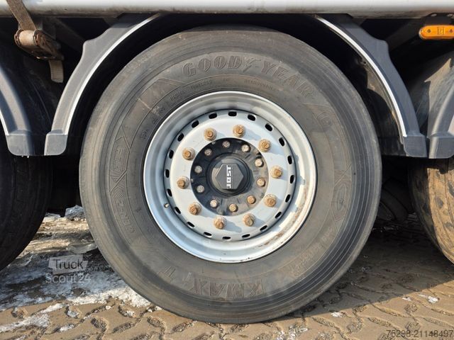 Puspriekabė su judančiomis grindimis STAS S3000ZX