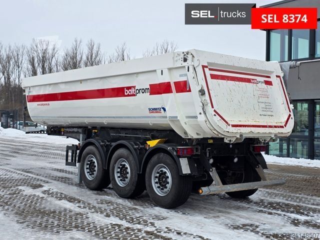 Kipper Auflieger SCHMITZ CARGOBULL SKI 24 SL 7.2 / Liftachse