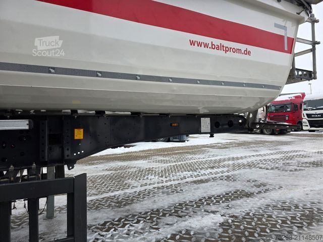 Kipper Auflieger SCHMITZ CARGOBULL SKI 24 SL 7.2 / Liftachse