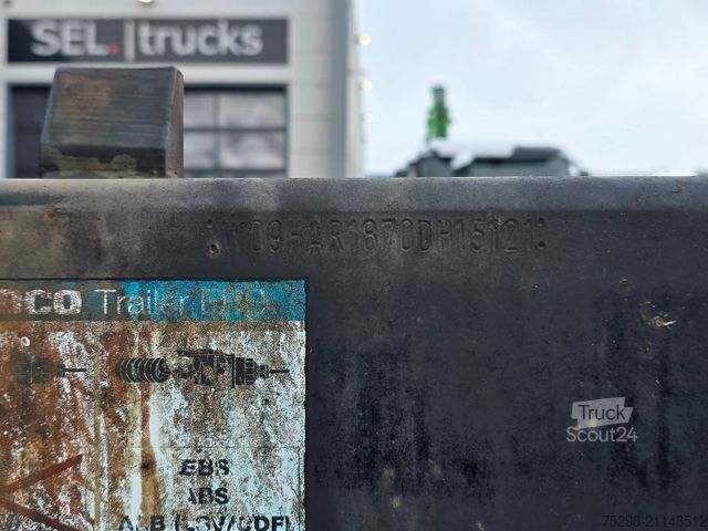 Roll off trailer HÜFFERMANN HAR 18.70