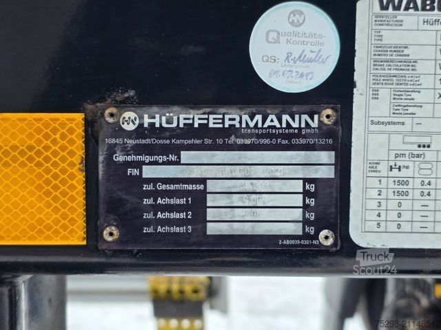 Roll off trailer HÜFFERMANN HAR 18.70