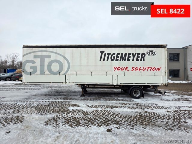 Auflieger mit Pritsche & Plane  Mildner SAP / 1 Achs