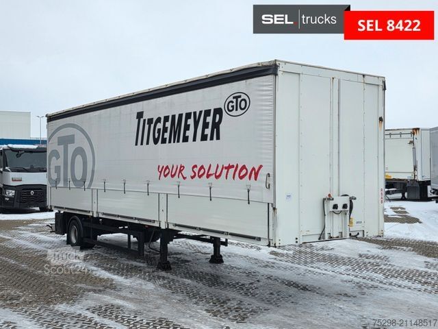 Auflieger mit Pritsche & Plane  Mildner SAP / 1 Achs