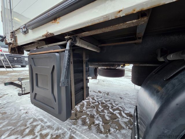 Auflieger mit Pritsche & Plane  Mildner SAP / 1 Achs