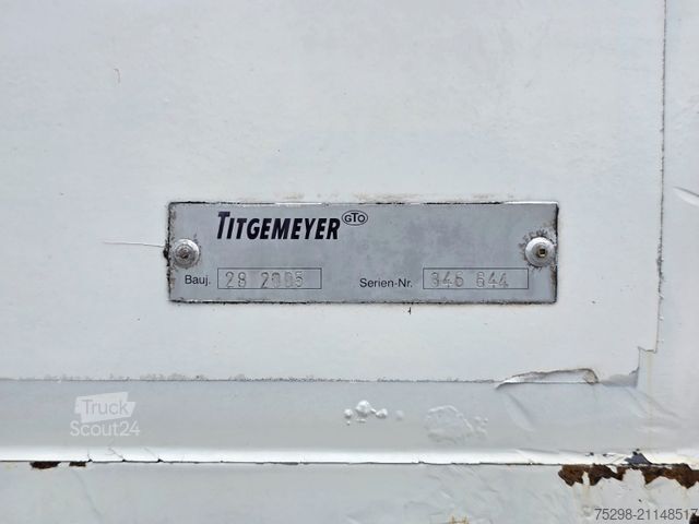 Auflieger mit Pritsche & Plane  Mildner SAP / 1 Achs