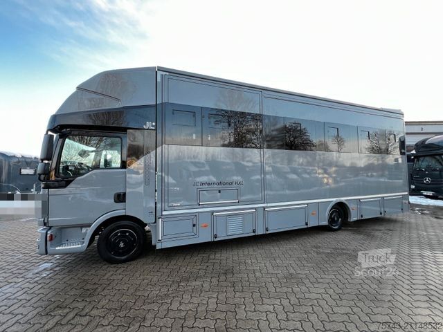 Boskapsbil MAN 12 250 5 Pferde Pop-Out