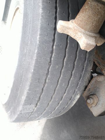 Werkplatform oplegger KRONE SDP27 TwistLocks 40"+ 20" BPW Lift Rungentaschen