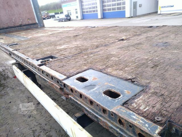 Werkplatform oplegger KRONE SDP27 TwistLocks 40"+ 20" BPW Lift Rungentaschen