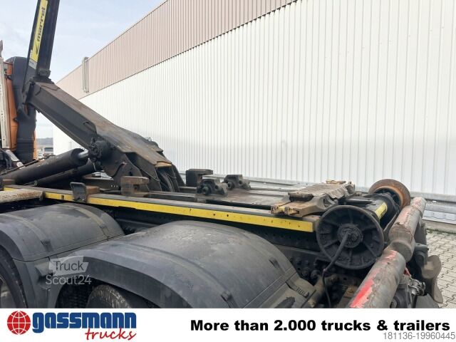 Roll-off tipper truck Mercedes-Benz Arocs 2552 L 6x2, Lenk-/Liftachse