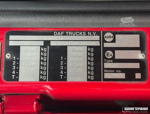 Rashladni kamion DAF XF 480 FAN SSC EURO 6D RETARDER/INTARDER FULL AI
