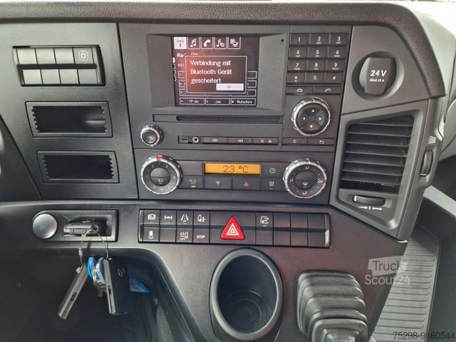 Valníkový nákladní automobil s plachtou MERCEDES-BENZ Antos 1830L 4X2 / ideal für Stahltransporte