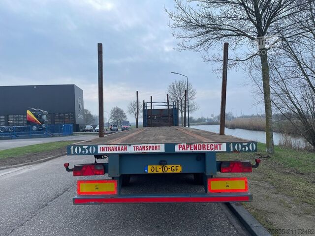 Platte bak Haan OPL 45 Heavy Duty / Rungen-Potholes /BPW / 2x L...