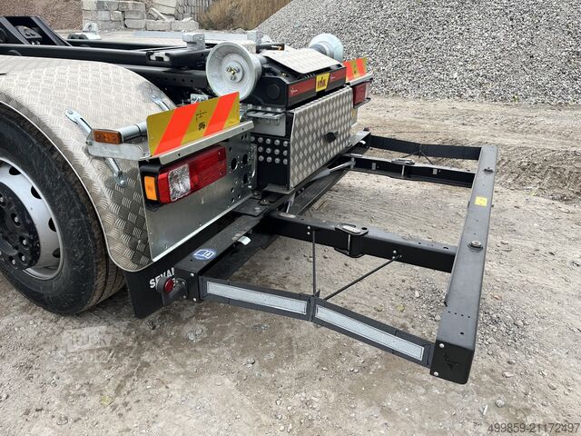 Containertransport / Haakarmsysteem Ford F-line 6x2 Hyva Titan 20T Haakarmsysteem