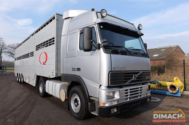 Standaard trekker Volvo FH 420 FH 420 Globetrotter 4x2 truck - zilvergr...