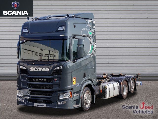 Φορτηγό εναλλασσόμενου αμαξώματος Scania R 460 B6x2*4LB - Jumbo, LBW, Lenkachse -