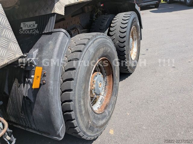 Üç taraflı damperli kamyon MERCEDES-BENZ Actros 4143 / V6 / Blatt - Blatt / Retarder