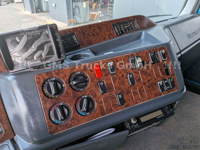 Üç taraflı damperli kamyon MERCEDES-BENZ Actros 4143 / V6 / Blatt - Blatt / Retarder