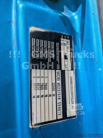 Sklápěcí vůz MERCEDES-BENZ Actros 4143 / V6 / Blatt - Blatt / Retarder