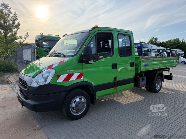 Transporter mit Kipper IVECO Daily 50C17 Meiller 3-Seiten-Kipper/DoKa 7-Sitze