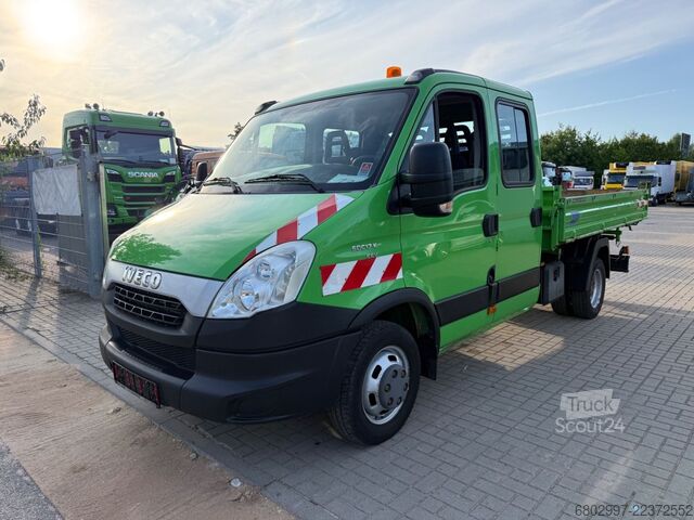 Transporter mit Kipper IVECO Daily 50C17 Meiller 3-Seiten-Kipper/DoKa 7-Sitze