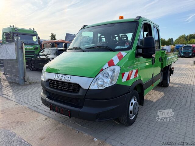 Transporter mit Kipper IVECO Daily 50C17 Meiller 3-Seiten-Kipper/DoKa 7-Sitze