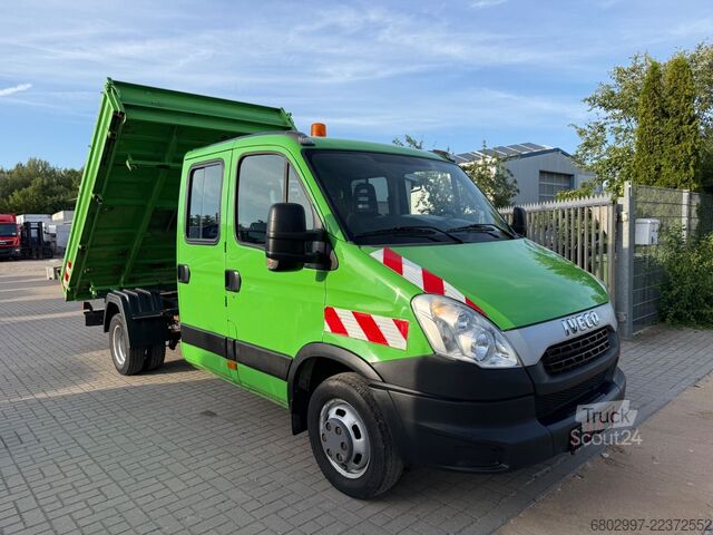 Transporter mit Kipper IVECO Daily 50C17 Meiller 3-Seiten-Kipper/DoKa 7-Sitze