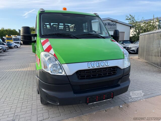 Transporter mit Kipper IVECO Daily 50C17 Meiller 3-Seiten-Kipper/DoKa 7-Sitze