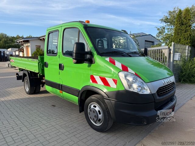 Transporter mit Kipper IVECO Daily 50C17 Meiller 3-Seiten-Kipper/DoKa 7-Sitze